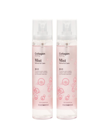 (1+1)푸드어홀릭 콜라겐 수딩미스트 120ml /윤기 보습 촉촉