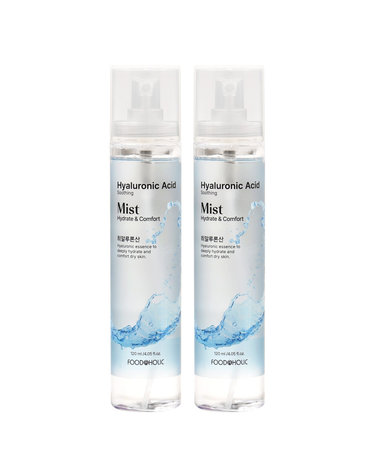(1+1)푸드어홀릭 히알루론산 수딩미스트 120ml /수분 보습 촉촉