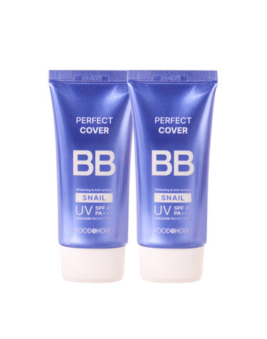 (1+1)푸드어홀릭 퍼펙트 커버 스네일 비비크림 50ml SPF41 /자외선차단 톤업 결광 BB