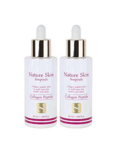 (1+1)푸드어홀릭 쫀쫀영양 콜라겐 펩타이드 앰플 50+50ml /피부 엘라스틱