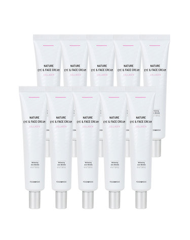 (10개)푸드어홀릭 네이처 콜라겐 아이 앤 페이스 아이크림 40ml