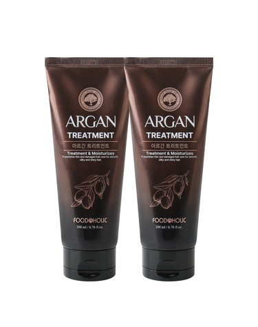 (2개)푸드어홀릭 아르간 트리트먼트 200ml/헤어팩
