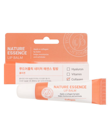푸드어홀릭 네이처 에센스 립밤 콜라겐(복숭아향) 12ml