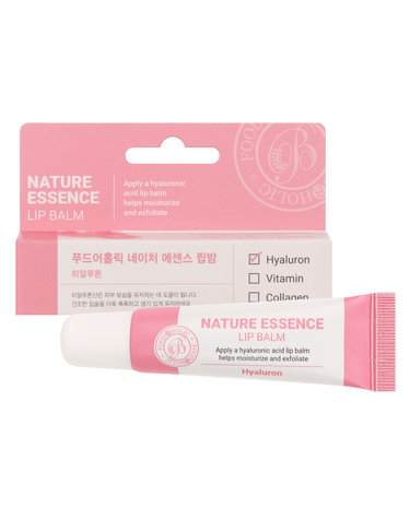 푸드어홀릭 네이처 에센스 립밤 히알루론(딸기향) 12ml