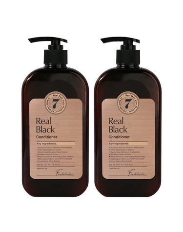 (1+1)푸드어홀릭 리얼 블랙-7 컨디셔너 500ml /약산성 블랙푸드 케라틴 린스