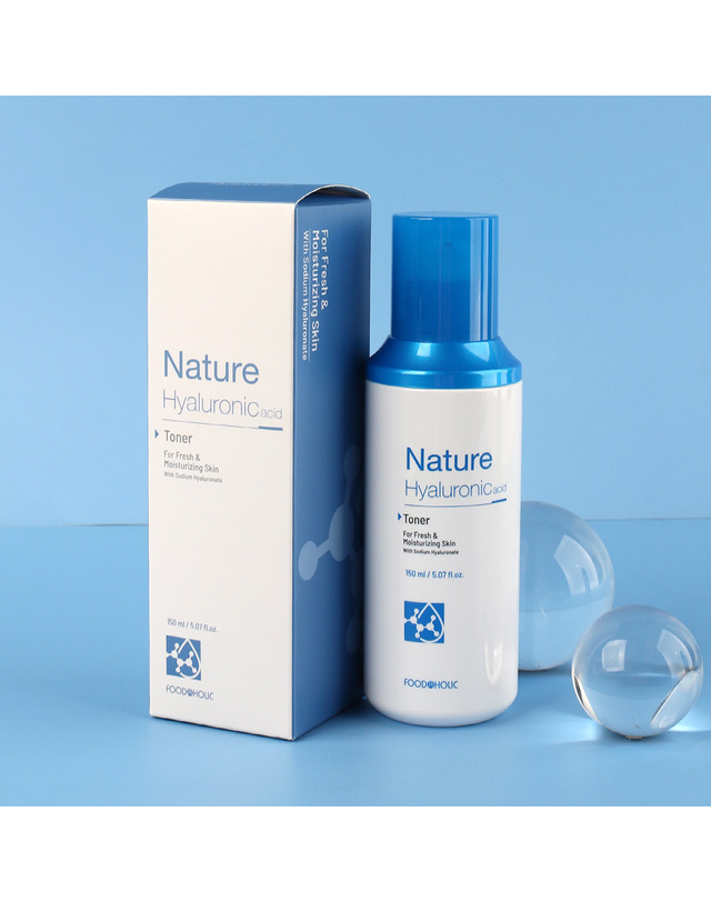 푸드어홀릭 푸드어홀릭 네이처 히알루론산 토너 150ml /수분충전 고보습 스킨 착용컷