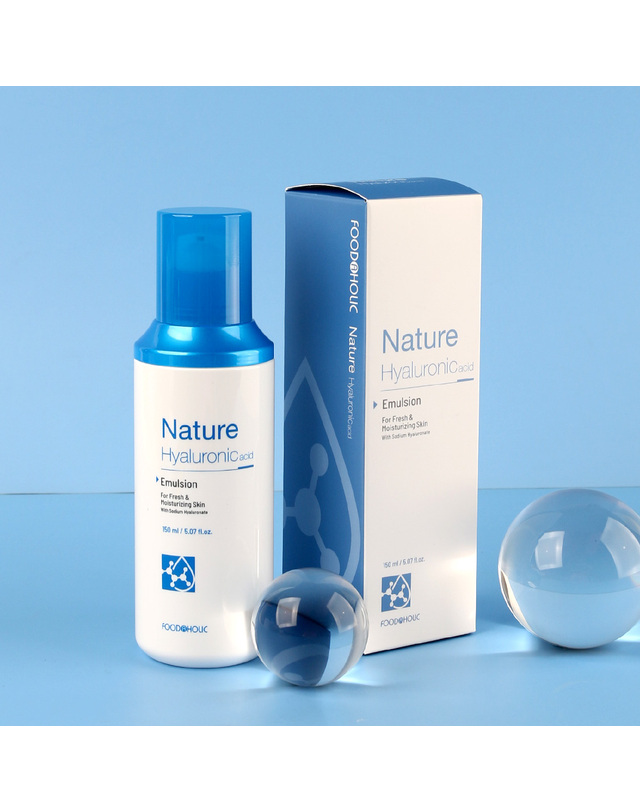 푸드어홀릭 푸드어홀릭 네이처 히알루론산 에멀전 150ml /수분충전 고보습 로션 착용컷