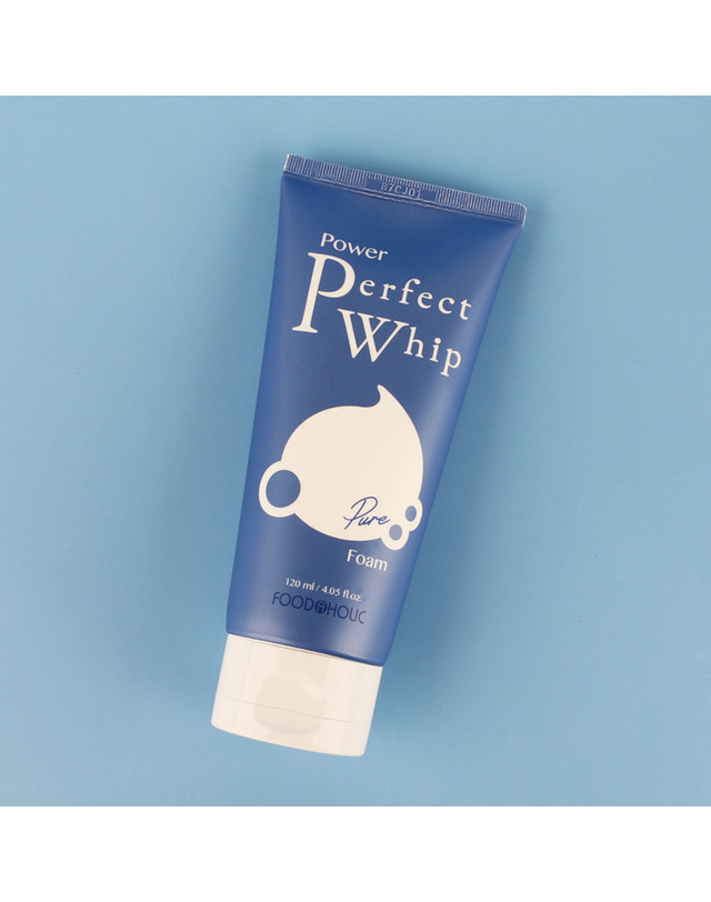 푸드어홀릭 푸드어홀릭 파워 퍼펙트 퓨어 휩 폼클렌징 120ml 착용컷