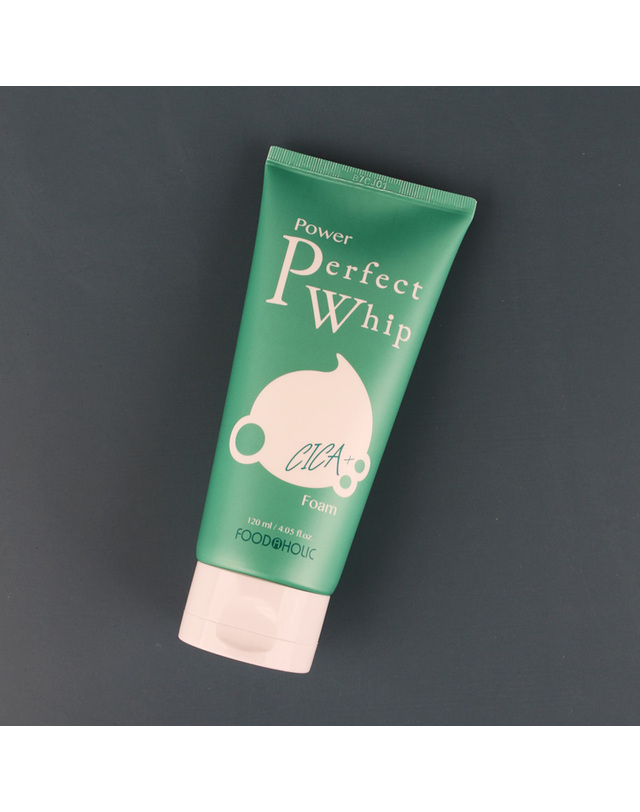 푸드어홀릭 푸드어홀릭 파워 퍼펙트 시카 플러스 휩 폼클렌징 120ml 착용컷