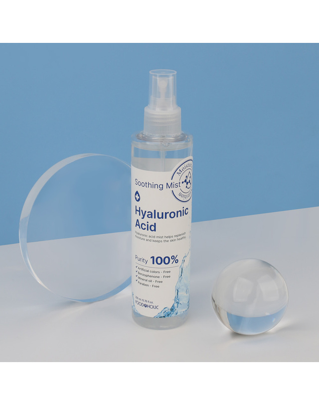 푸드어홀릭 푸드어홀릭 히알루론산 수딩미스트 200ml / 무배 착용컷
