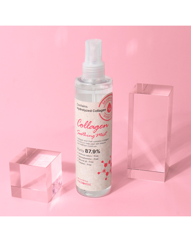 푸드어홀릭 (1+1+1)푸드어홀릭 콜라겐 수딩미스트 200ml 착용컷