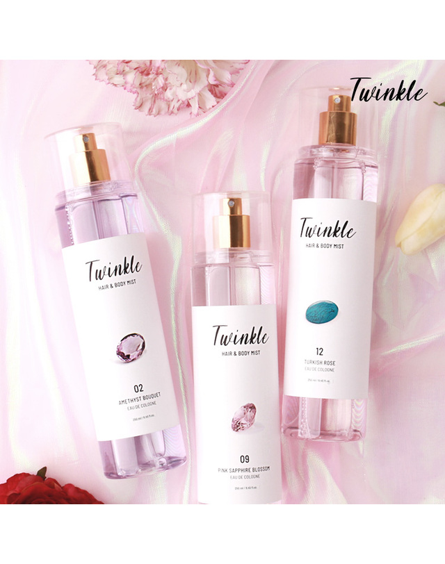 푸드어홀릭 (1+1)푸드어홀릭 트윙클 바디미스트 250ml 택2/대용량 착용컷