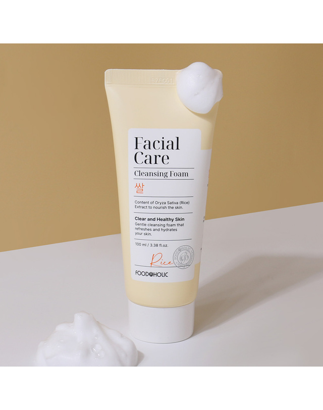 푸드어홀릭 (5개)푸드어홀릭 페이셜 케어 클렌징폼 100ml 택1 /약알칼리성 폼클렌저 어성초 아쿠아 쌀 콜라겐 착용컷