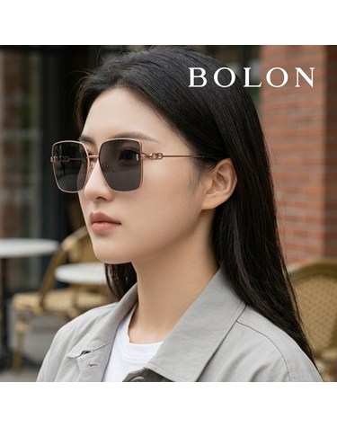 볼론 BL7207 C30 60 공식수입 산토리니 스퀘어 오버사이즈 메탈 보잉 편광 명품 선글라스