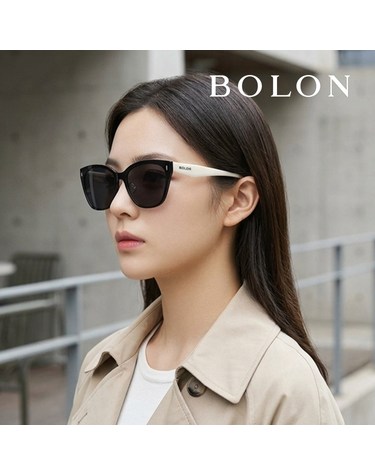볼론 BX8005 A90 44 공식수입 아이시클 캣아이 스퀘어 플랫바 뿔테 명품 선글라스