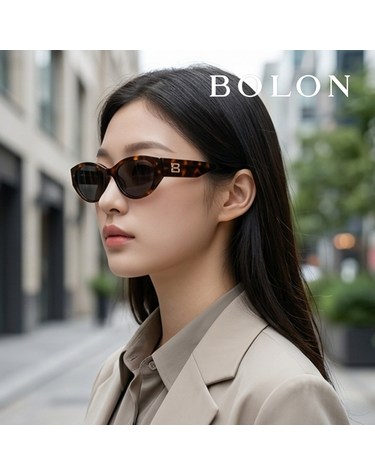 볼론 BL3208 C21 55 공식수입 툴룸 캣아이 뿔테 오벌형 명품 선글라스