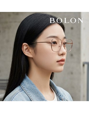 볼론 BA6053 B21 53  공식수입 사파 버터플라이 콤비 티타늄 아시안핏 명품 안경테