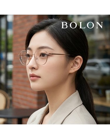 볼론 BA7029 B60 53  공식수입 빌뉴스 라운드 오벌형 보잉 티타늄 아시안핏 명품 안경테