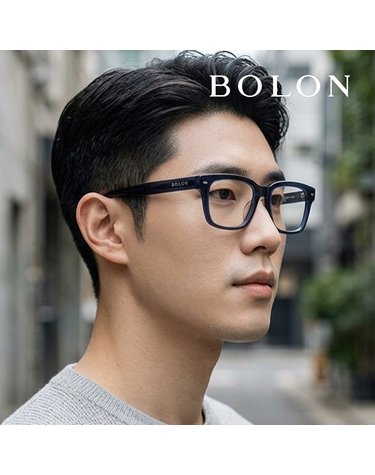 볼론 BJ3213 B70 53 공식수입 퀸스타운 스퀘어 뿔테 아시안핏 명품 안경테