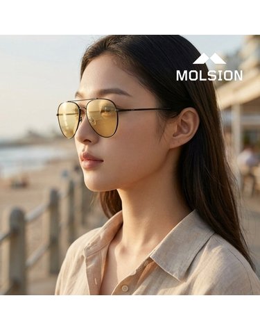 몰숀 MSS7053 B10 공식수입 라운드 오버핏 보잉 틴트 아시안핏 패션 선글라스