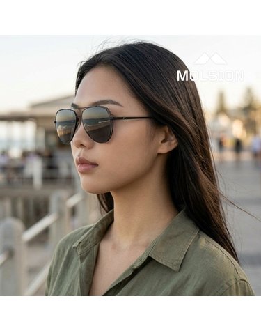 몰숀 MSS8018 D10 공식수입 라운드 보잉 경량성 플랫 편광 아시안핏 패션 선글라스