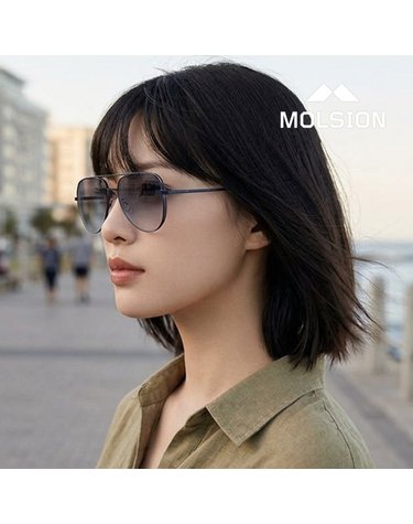 몰숀 MSS8018 D70 공식수입 라운드 경량성 보잉 플랫 미러 편광 아시안핏 패션 선글라스