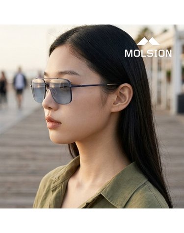 몰숀 MSS8019 D70 공식수입 스퀘어 경량성 보잉 플랫 미러 편광 아시안핏 패션 선글라스