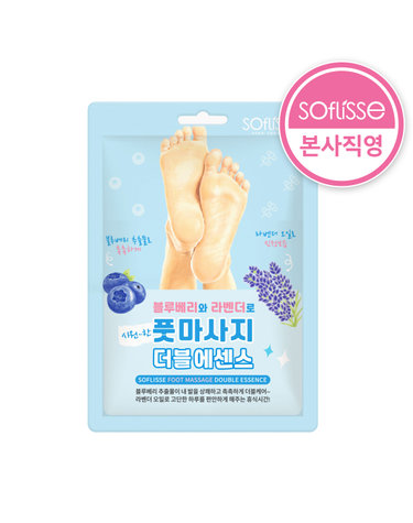 소프리스 풋 마사지 더블 에센스 마스크 / 발마사지 / 쿨링마스크