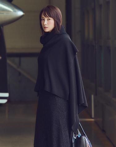 26FW 이태리 밀리필리社 레이어드 케이프