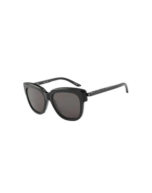 발렌시아가 (최초가 465,000원) 발렌시아가 선글라스 BB0160S 001 스퀘어 아세테이트 여자 착용컷