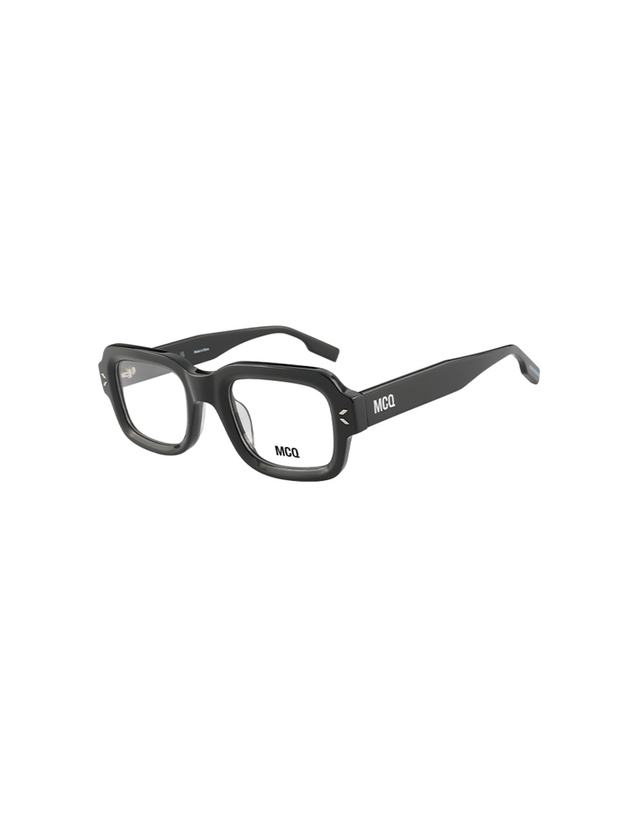엠씨큐 (최초가 185,000원) 알렉산더 맥퀸 맥큐 안경테 MQ0365O 001 스퀘어 아세테이트 남자 여자 안경 착용컷
