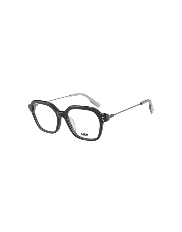 엠씨큐 (최초가 185,000원) 알렉산더 맥퀸 맥큐 안경테 MQ0373O 001 스퀘어 아세테이트 남자 여자 안경 착용컷