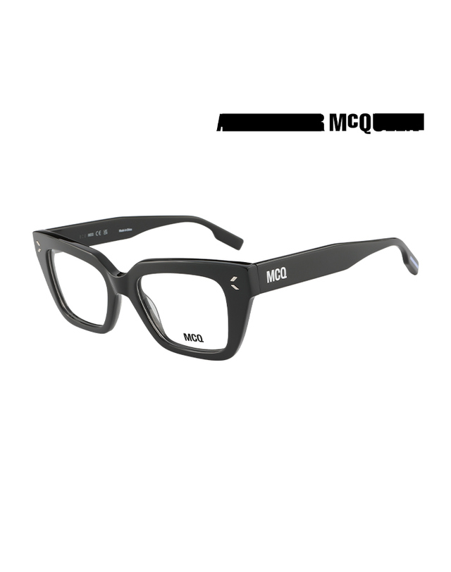 엠씨큐 (최초가 185,000원) 알렉산더 맥퀸 맥큐 안경테 MQ0386O 005 스퀘어 아세테이트 남자 여자 안경 착용컷