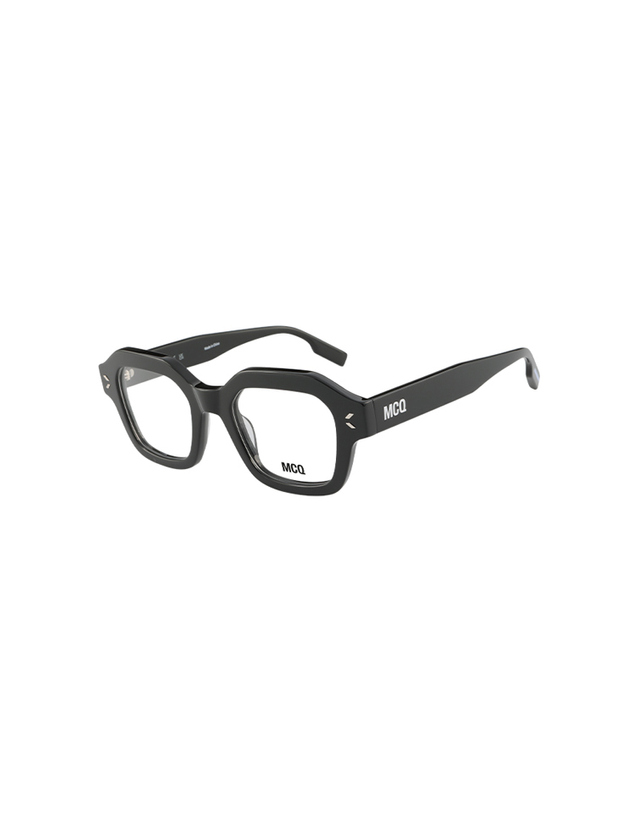 엠씨큐 (최초가 185,000원) 알렉산더 맥퀸 맥큐 안경테 MQ0387O 001 스퀘어 아세테이트 남자 여자 안경 착용컷