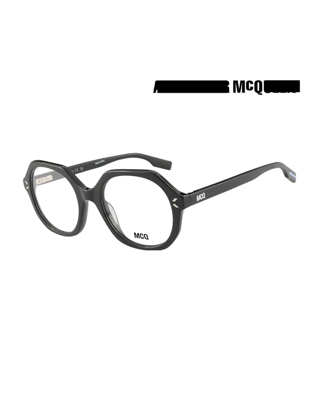 엠씨큐 (최초가 165,000원) 알렉산더 맥퀸 맥큐 안경테 MQ0389O 005 헥사 아세테이트 남자 여자 안경 착용컷