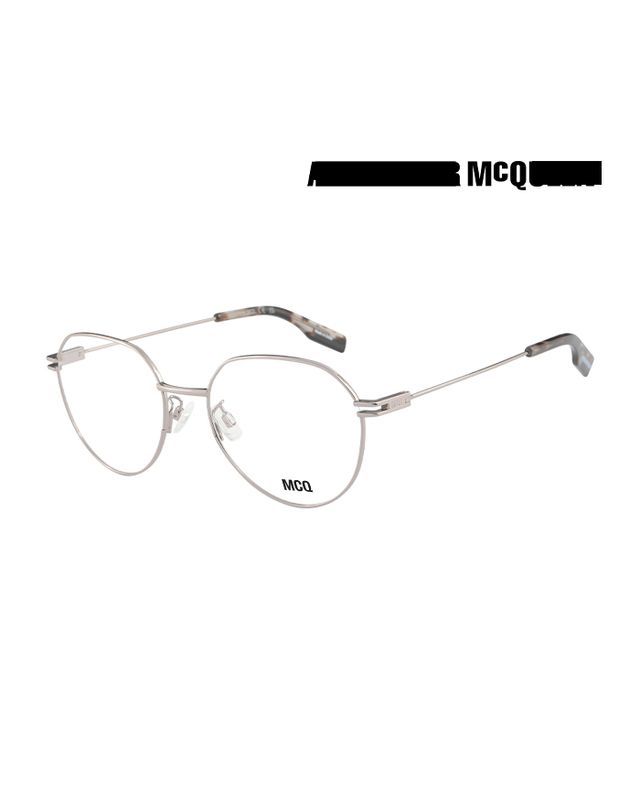 엠씨큐 (최초가 200,000원) 알렉산더 맥퀸 맥큐 안경테 MQ0394O 006 라운드 메탈 남자 여자 안경 착용컷