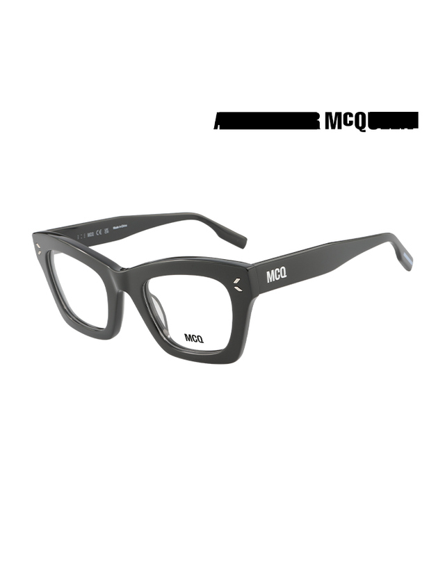 엠씨큐 (최초가 185,000원) 알렉산더 맥퀸 맥큐 안경테 MQ0343O 005 캣츠아이 아세테이트 여자 안경 착용컷