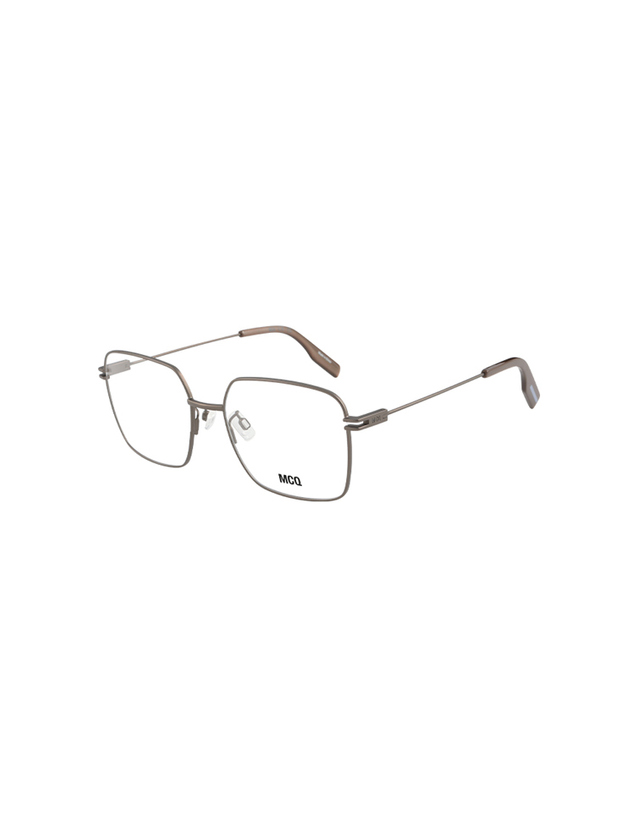 엠씨큐 (최초가 200,000원) 알렉산더 맥퀸 맥큐 안경테 MQ0395O 002 스퀘어 메탈 남자 여자 안경 착용컷