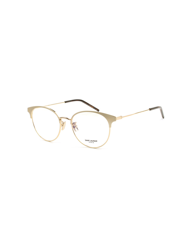 생 로랑 (최초가 440,000원) 생로랑 안경테 SL236F 004 하금테 메탈 남자 여자 안경 착용컷
