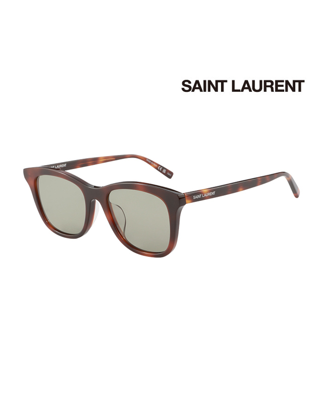 생 로랑 (최초가 330,000원) 생로랑 선글라스 SL587K 002 스퀘어 아세테이트 남자 여자 착용컷