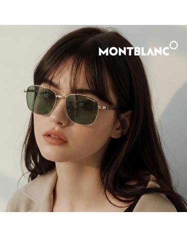 (최초가 405,000원) 몽블랑 선글라스 MB0137SK 003 스퀘어 메탈 남자 여자
