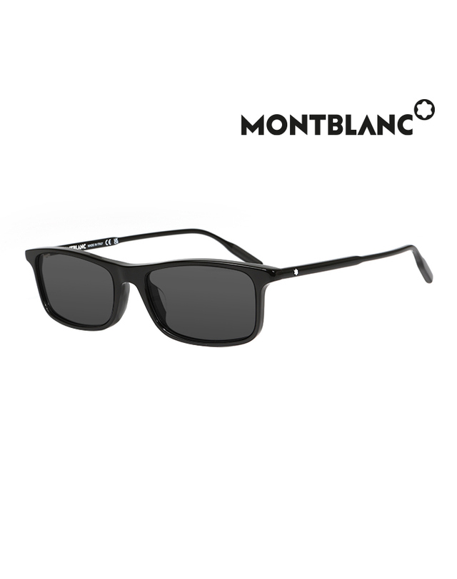 몽블랑 (최초가 300,000원) 몽블랑 선글라스 MB0086OA 001_IEBK 착용컷
