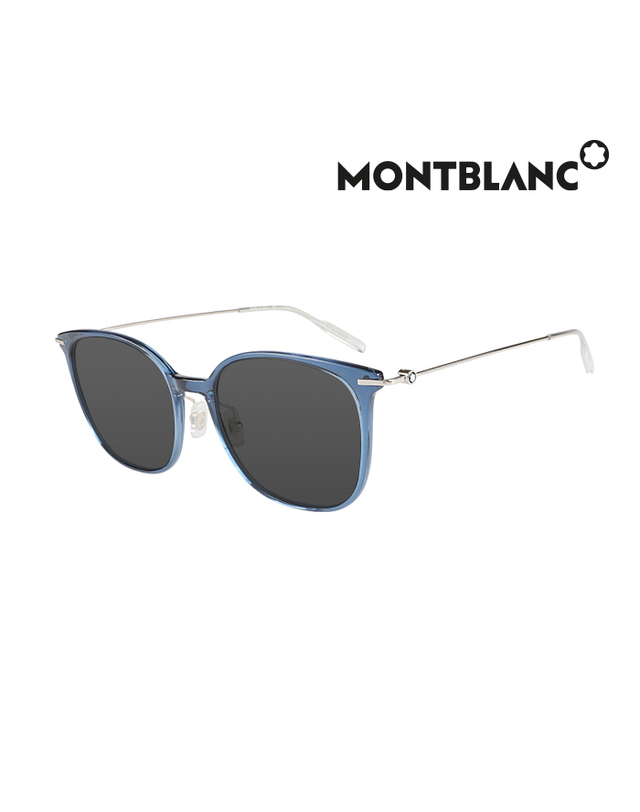 몽블랑 (최초가 400,000원) 몽블랑 선글라스 MB0208OA 003_IEBK 착용컷