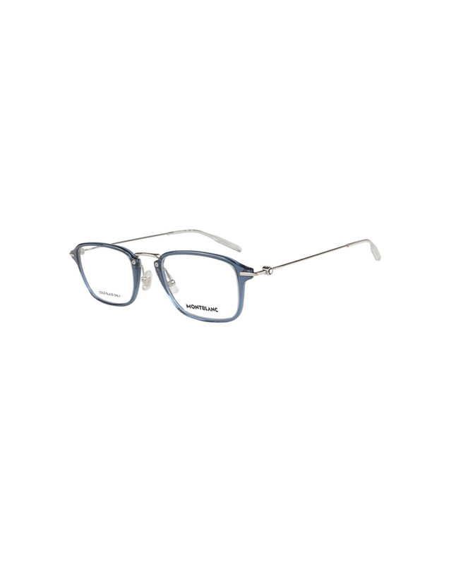 몽블랑 (최초가 430,000원) 몽블랑 안경테 MB0159O 004 스퀘어 아세테이트 남자 여자 안경 착용컷