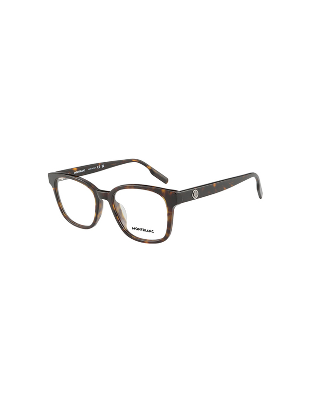 몽블랑 (최초가 370,000원) 몽블랑 안경테 MB0180OK 002 스퀘어 아세테이트 남자 여자 안경 착용컷