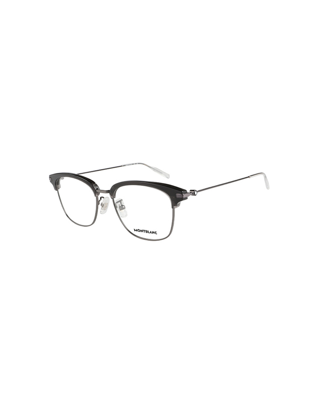 몽블랑 (최초가 430,000원) 몽블랑 안경테 MB0141OK 003 스퀘어 아세테이트 남자 여자 안경 착용컷