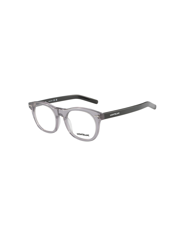 몽블랑 (최초가 370,000원) 몽블랑 안경테 MB0229O 003 라운드 아세테이트 남자 여자 안경 착용컷