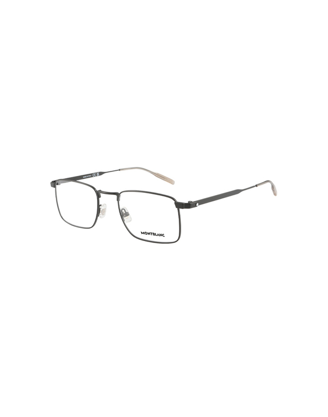 몽블랑 (최초가 370,000원) 몽블랑 안경테 MB0231O 006 스퀘어 메탈 남자 여자 안경 착용컷