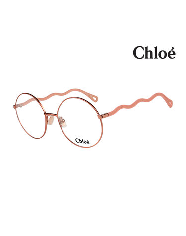 (최초가 430,000원) 끌로에 안경테 CH0057O 001 라운드 메탈 여자 안경