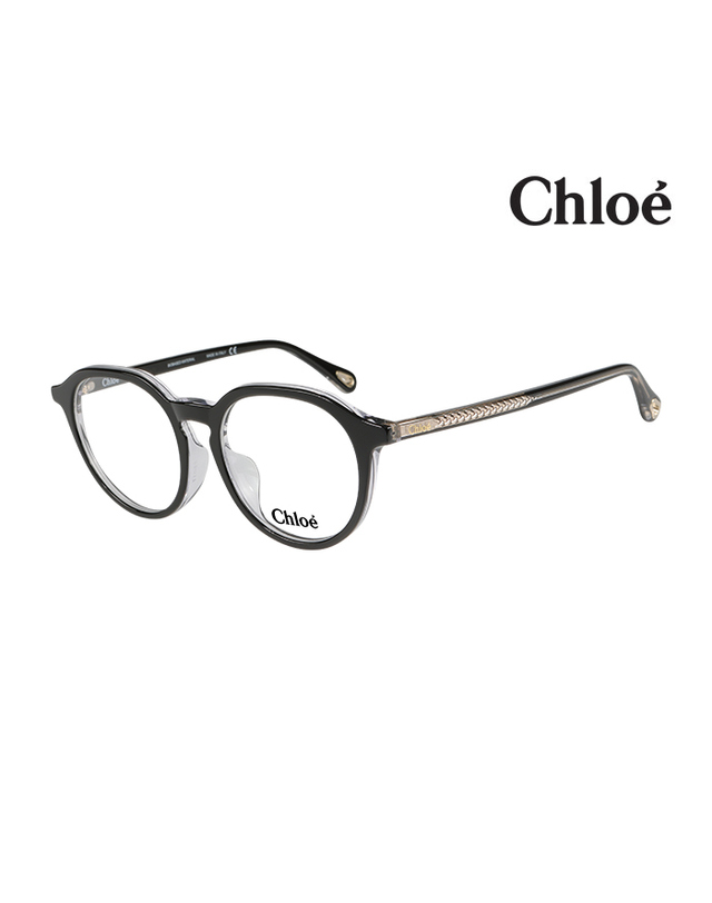 끌로에 (최초가 370,000원) 끌로에 안경테 CH0012OA 003 라운드 아세테이트 남자 여자 안경 착용컷
